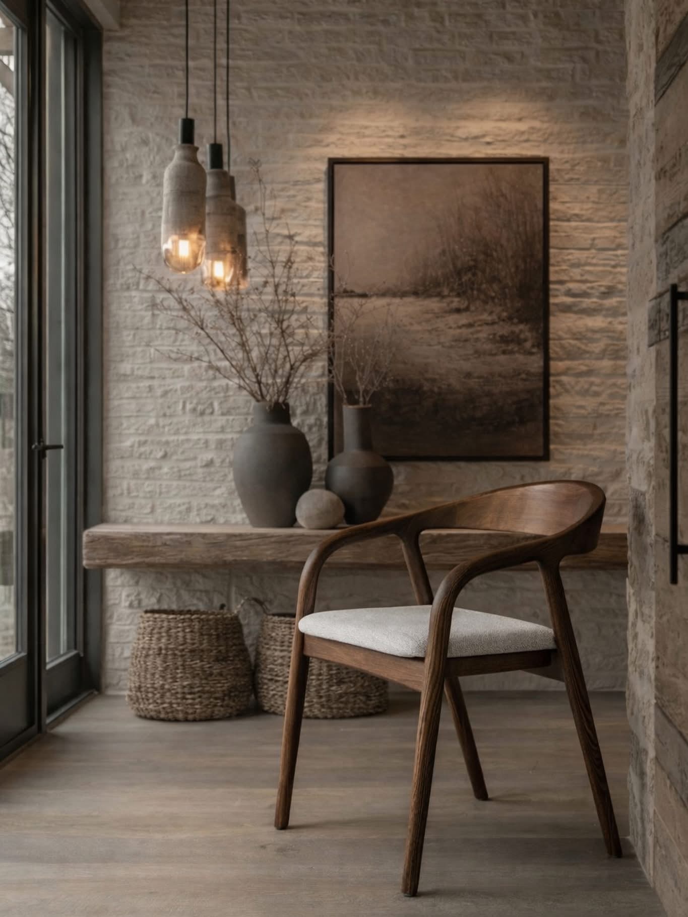 Carlo walnoot / beige