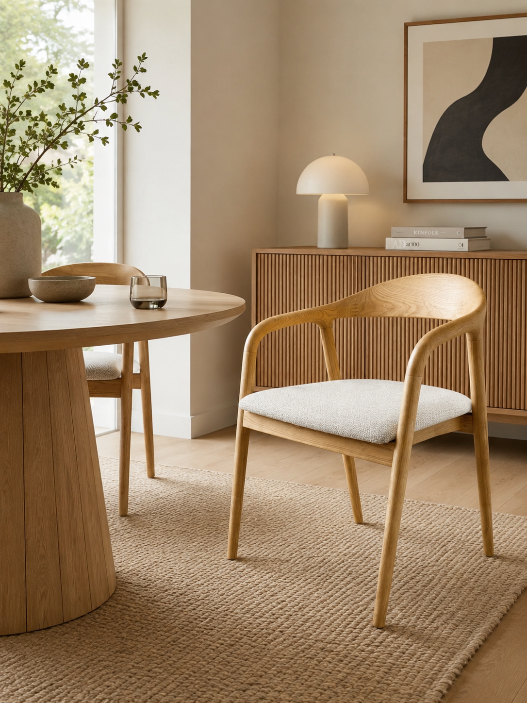 Bora eik / beige