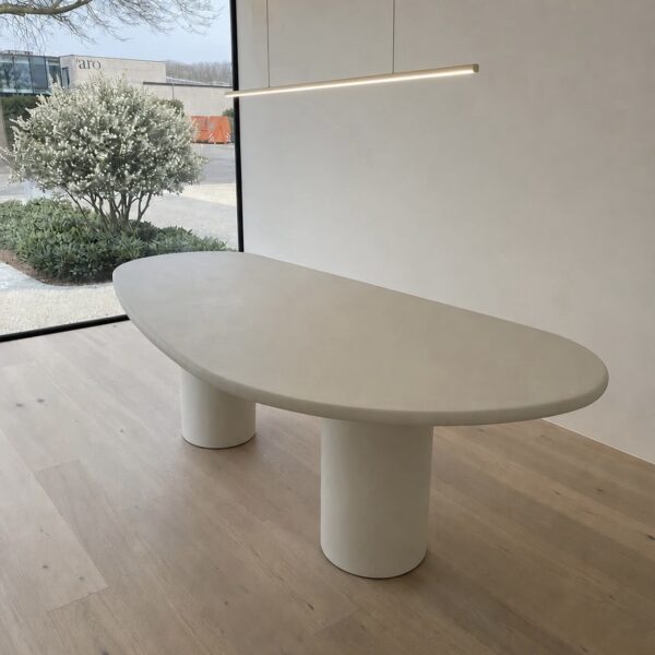 Mortex tafel  Natalia 220 cream white
